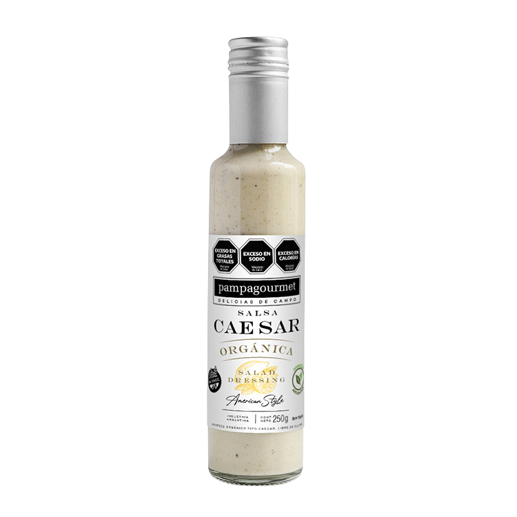 SALSA ORGANICA "PAMPAGOURMET" CAESAR X 250 GR