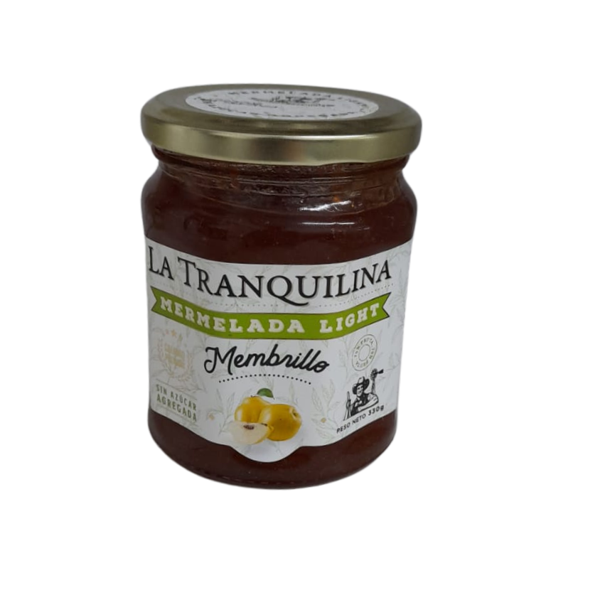 Mermelada De Membrillo "la Tranquilina" Light X 330 Gr