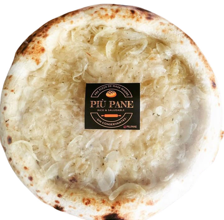 Prepizza De Masa Madre "piu Pane" Tomate - Elaboracion Artesanal  - Vegana