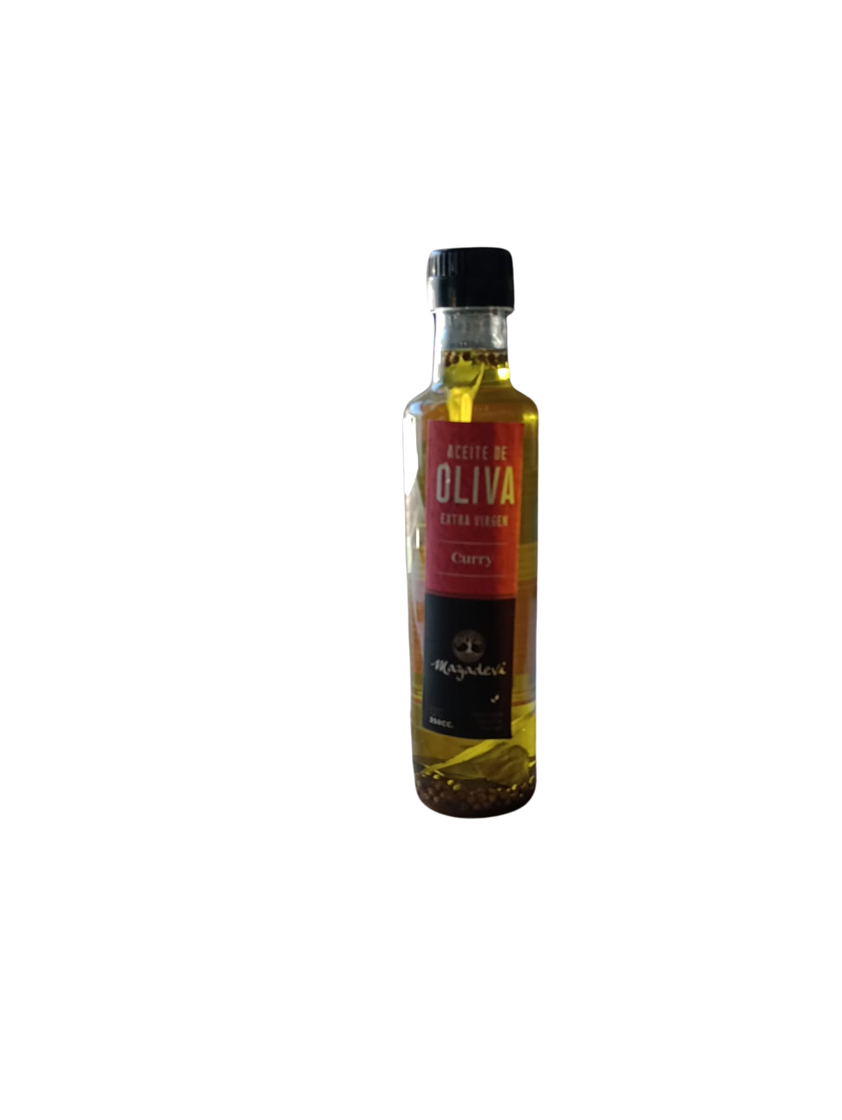 ACEITE DE OLIVA "MAYADEVI" EXTRA VIRGEN PITTA Y CURRY 250 CC