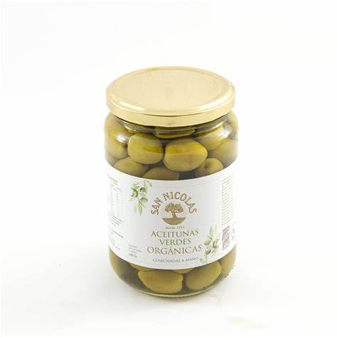 ACEITUNAS VERDES GIGANTES "SAN NICOLAS"  X 250