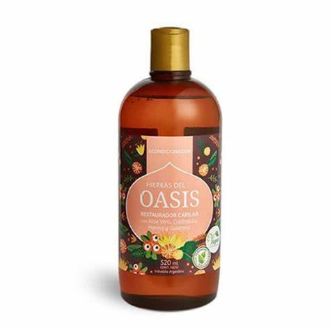 Acondicionador "hierbas Del Oasis" Restaurador Capilar X 520 Ml