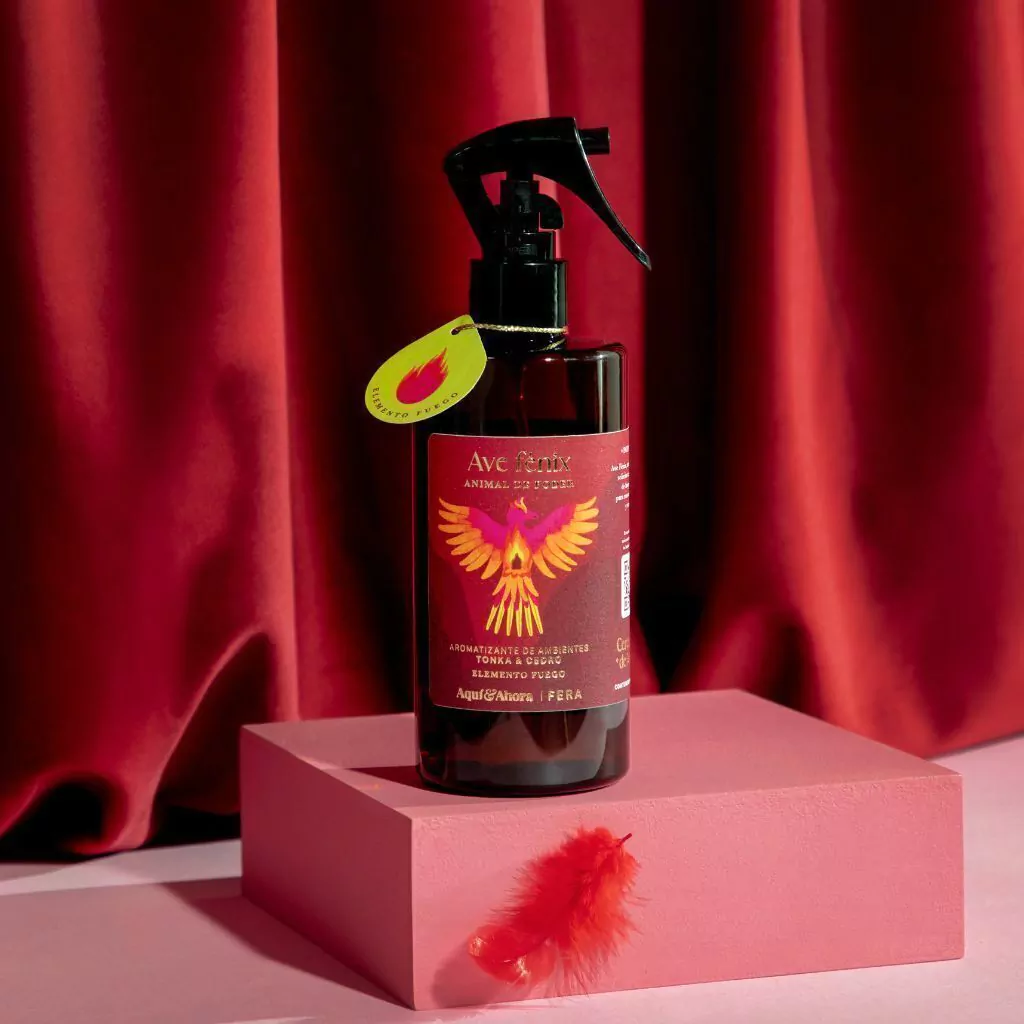Aromatizante Ave Fenix ¨fera¨ Tonka Y Cedro