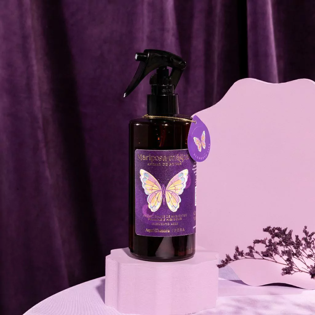Aromatizante Mariposa Magica ¨fera¨ Peonias E Hibiscus
