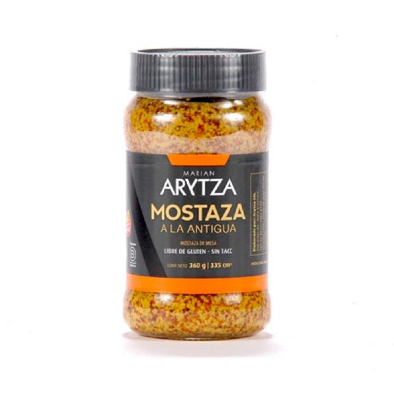 MOSTAZA A LA ANTIGUA "ARYTZA" X 360 GR
