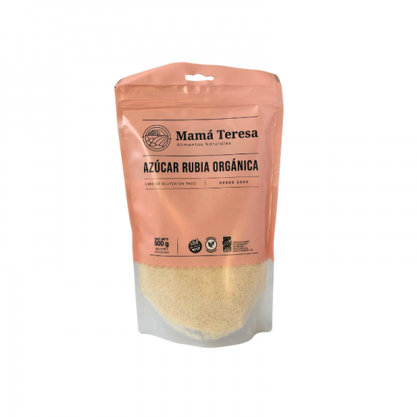 Azucar Rubia Organica "mama Teresa" Sin Tacc X 500 Gr