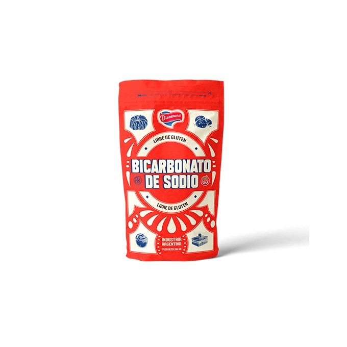 Bicarbonato "dicomere" Sin Gluten 200 Gr