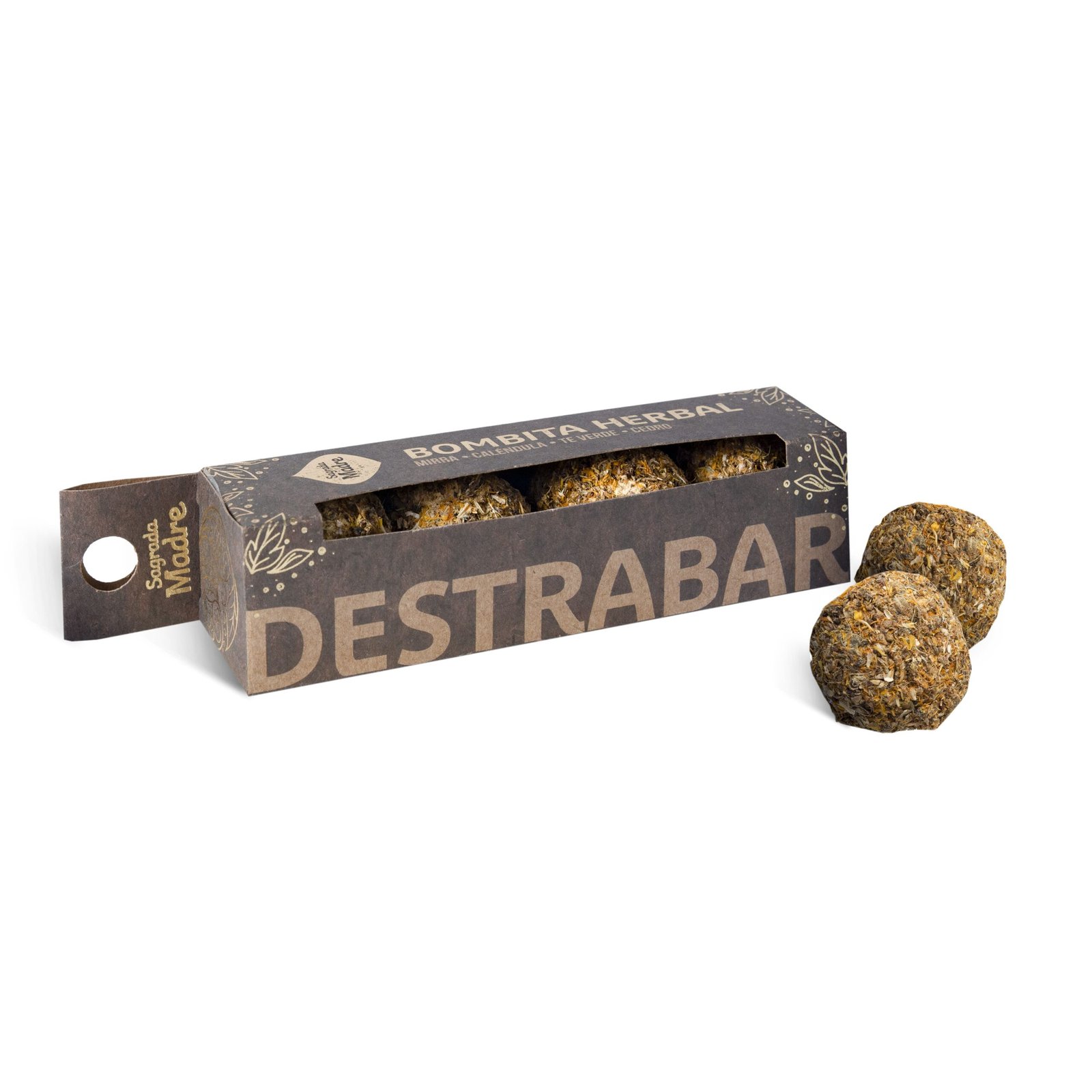 Bombita Herbal "sagrada Madre" X 4 Destrabar