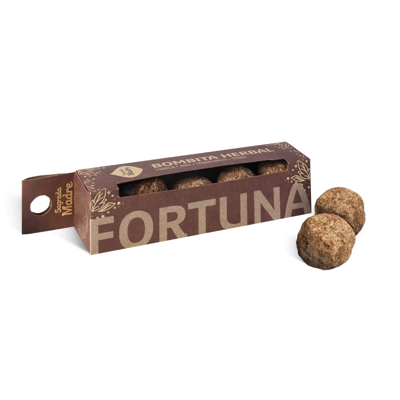 Bombita Herbal "sagrada Madre" X 4 Fortuna