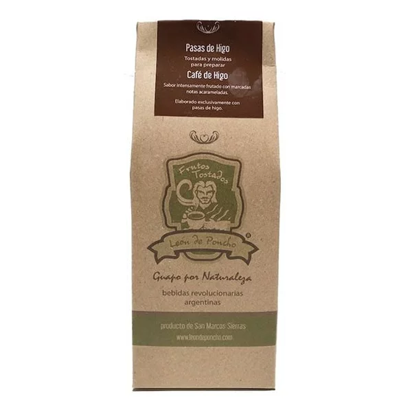 Cafe De Higo "leon De Poncho" Elaborado Con Pasas De Higo X 250 Gr