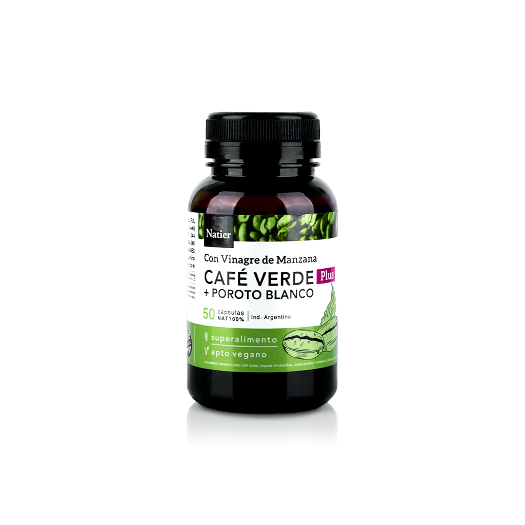 Suplemento Dietario "natier" Cafe Verde + Poroto Blanco Plus  50 Und