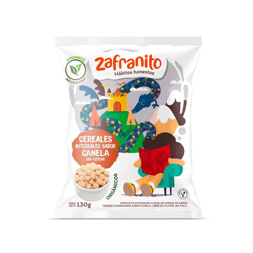 Cereales Integrales "zafranito" Canela X 130 Gr