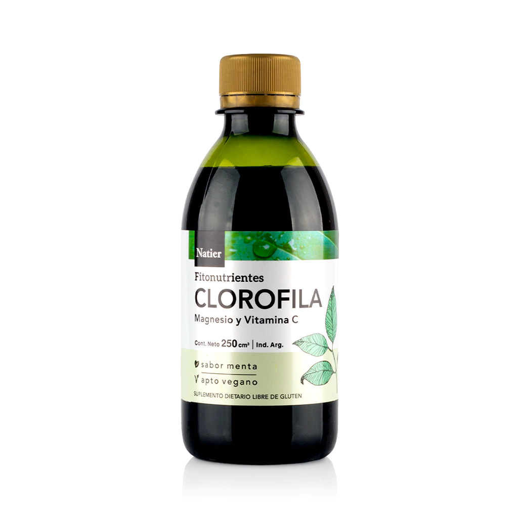 Clorofila "natier" Magnesio Y Vitamina C  500 Ml