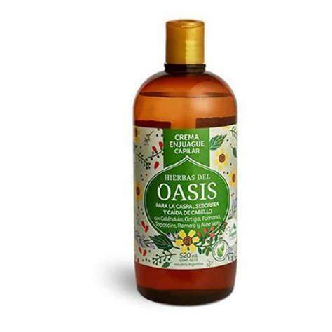 Crema Enjuague "hierbas Del Oasis"para Caspa, Seborrea Y Caida Decabello X 520ml