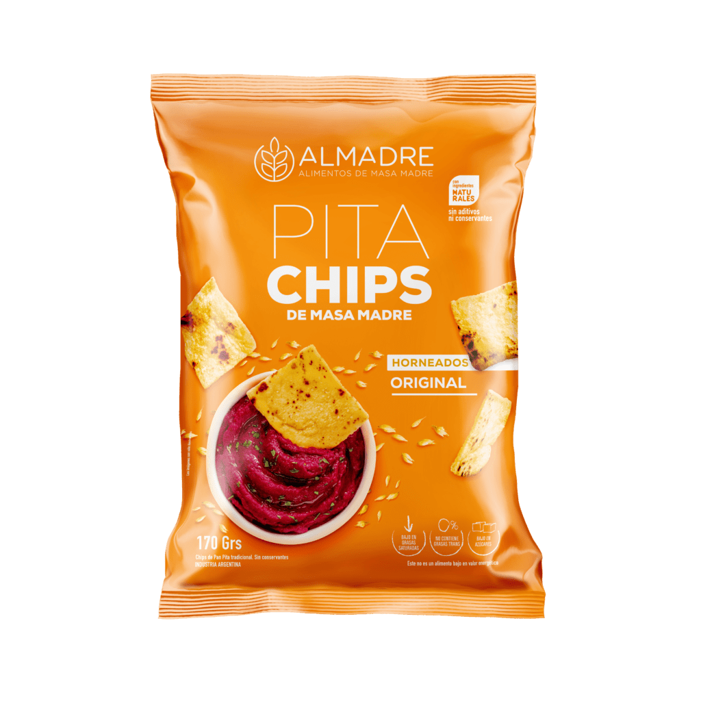Chips Pita "almadre" Horneados Original X 170grs