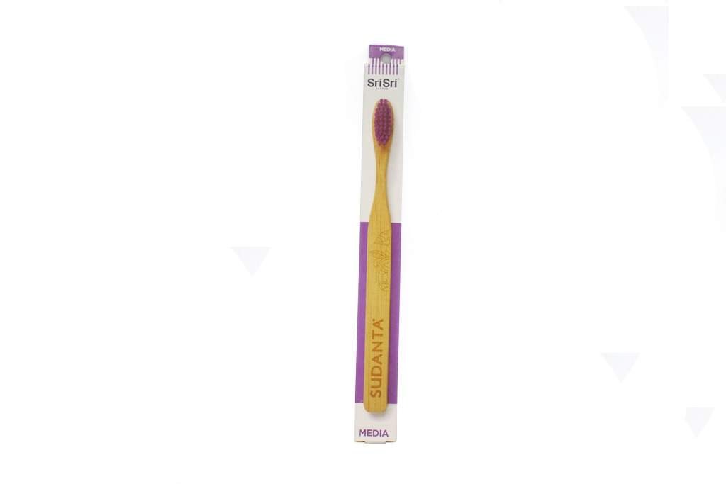 Cepillo De Dientes De  Bambu "sudanta" Media X Un.