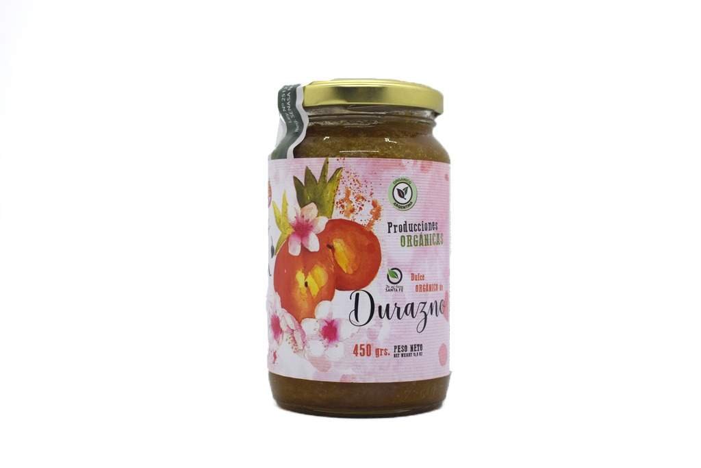 Mermelada De Durazno "dulces Del Jardin" Organica 450g
