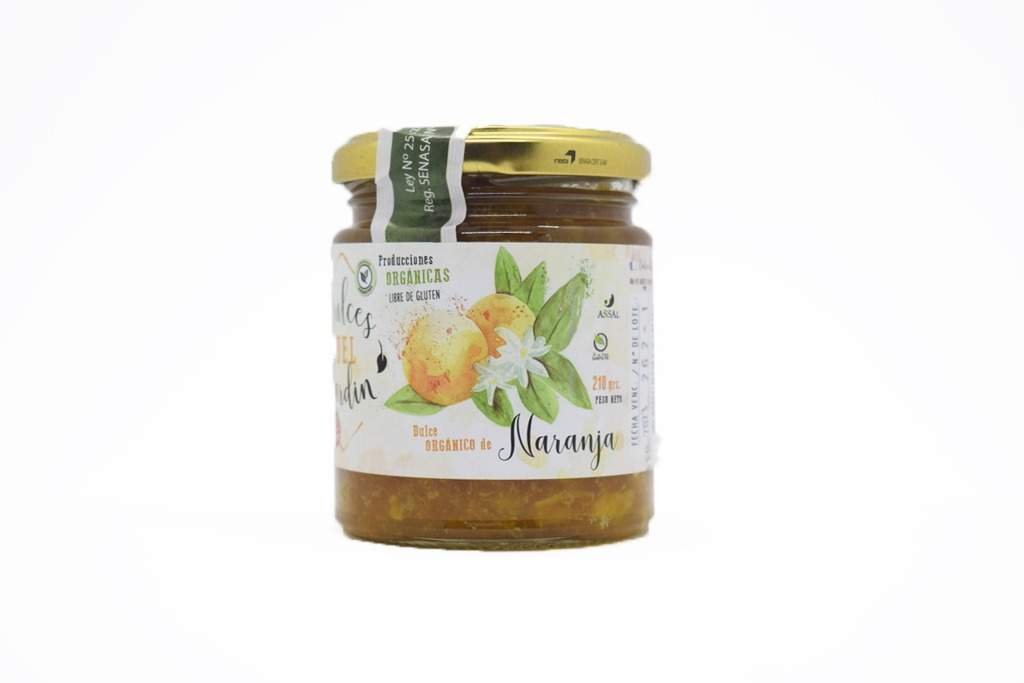Mermelada De Naranja "dulces Del Jardin" Organica 210 Gr