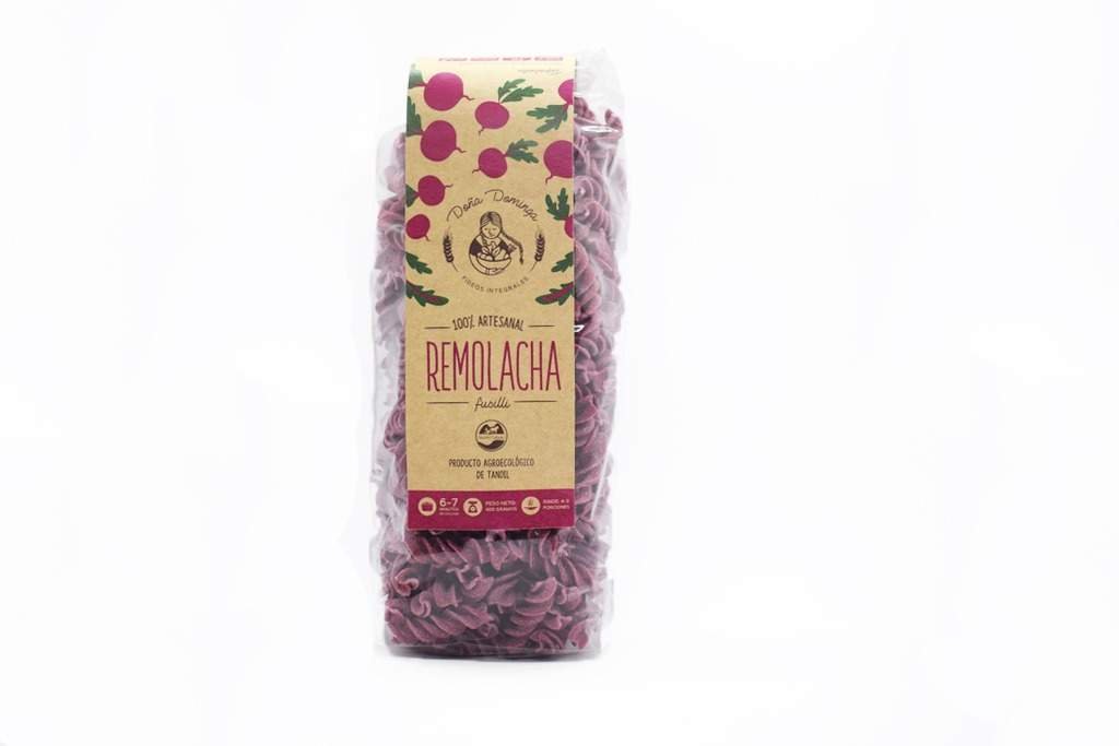 Fideos Integrales De Remolacha "doÑa Dominga"  X400g