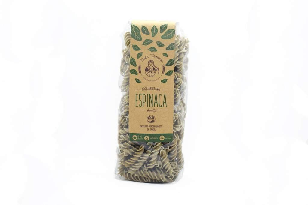 Fideos  Integrales De Espinaca "doÑa Dominga" X400g