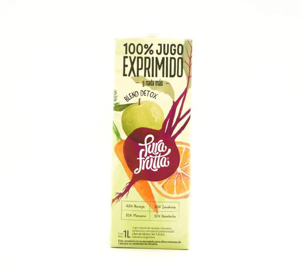 Jugo "pura Frutta" Blend Detox X 1l