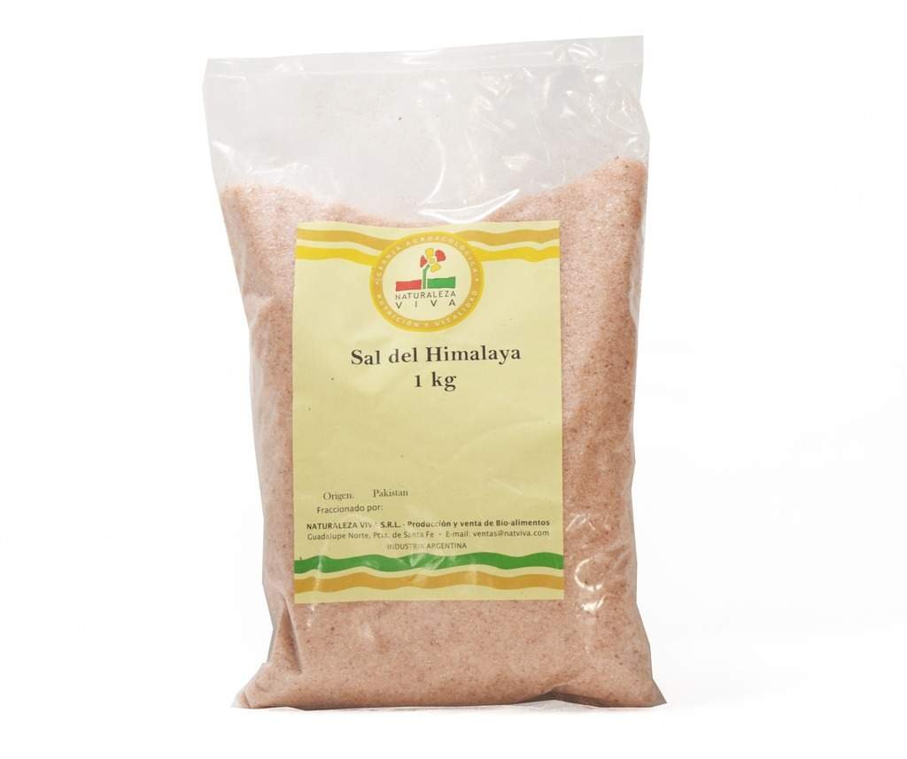 SAL DEL HIMALAYA "NATURALEZA VIVA" AGROECOLOGICA Y BIODINAMICA X 1 KG