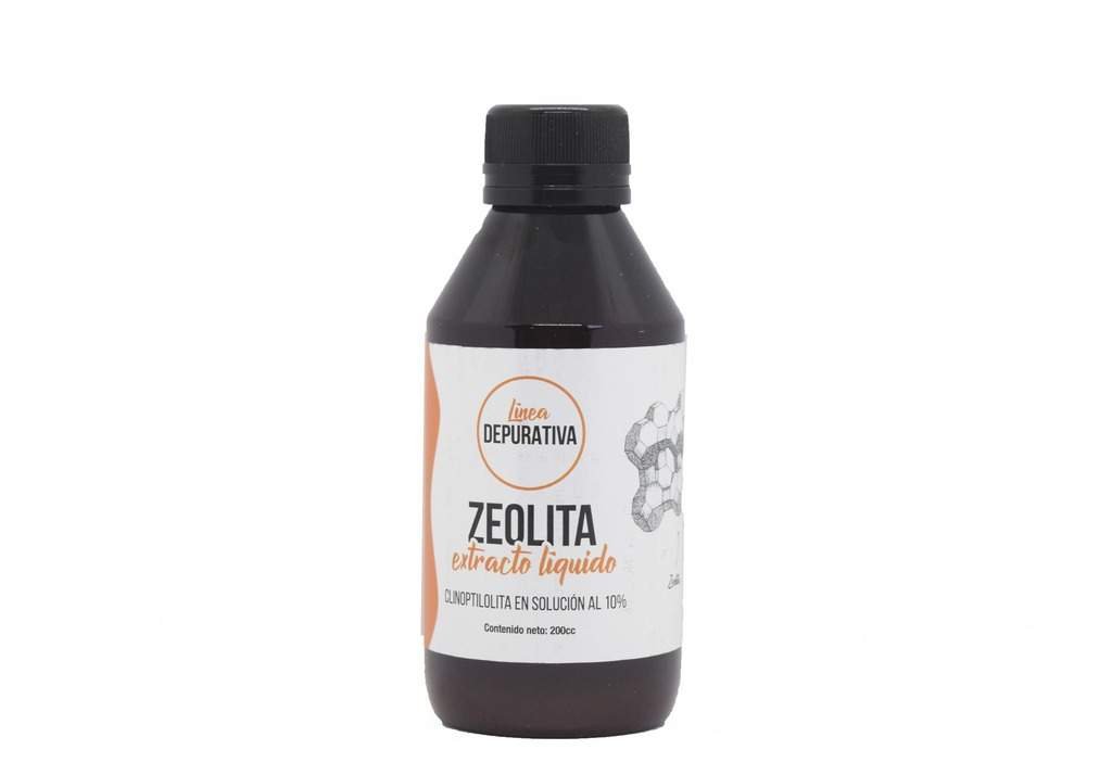 Zeolita Solucion Al 10% "prama" Extracto Liquido Linea Depurativa 200cc