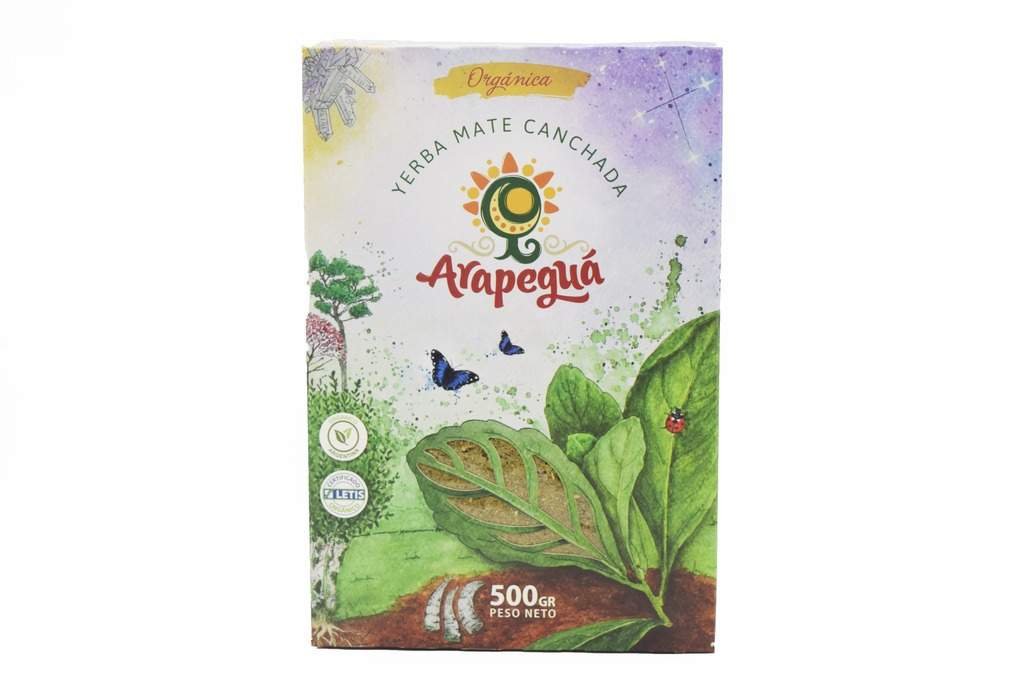 Yerba Mate Canchada "arapegua " Organica/biodinamicax 500g