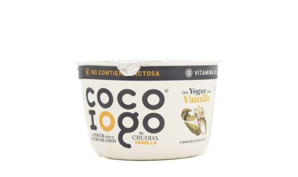 Yogur Sabor A Vainilla A Base De Leche De Coco  "coco  Iogo" Vegano 160 Gr