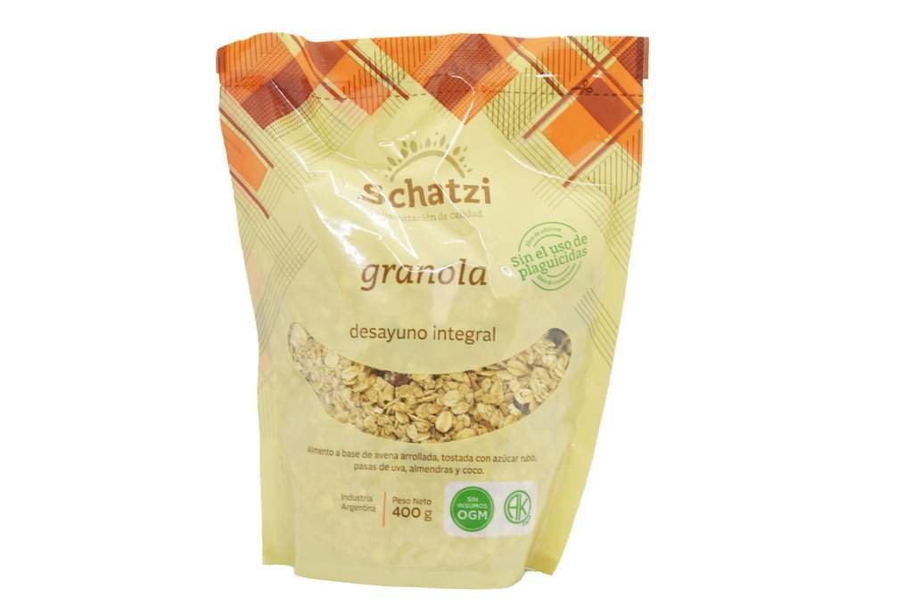 Granola Desayuno Integral "schatzi" Agroecologico 400g
