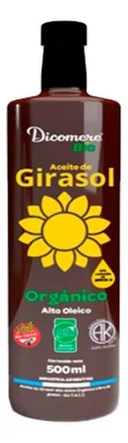 ACEITE DE GIRASOL ORGANICO "DISCOMERE" 500 ML