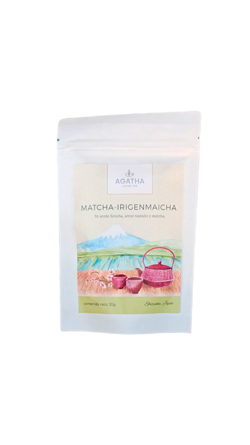 Te De Autor "agatha" Matcha-irigenmaicha (te Verde Sencha, Arroz Tostado Y Matcha) X 30 Gr