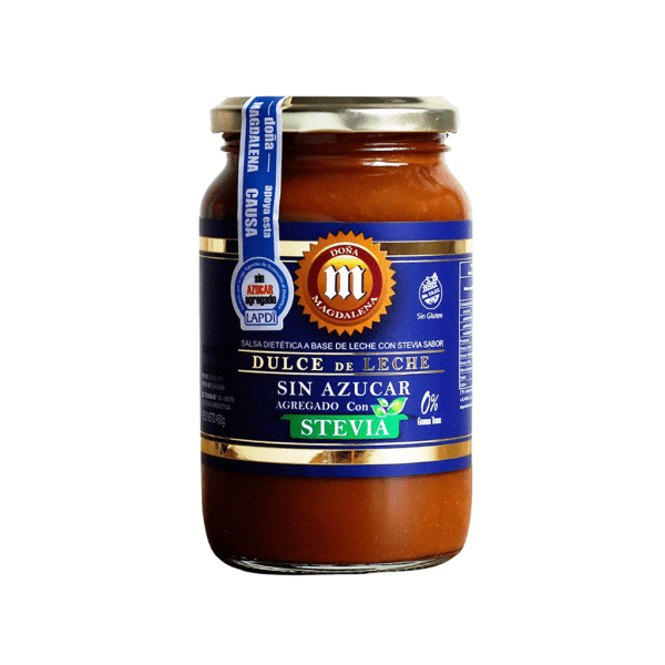 Dulce De Leche "doÑa Magdalena" Sin Azucar Con Stevia X 400g