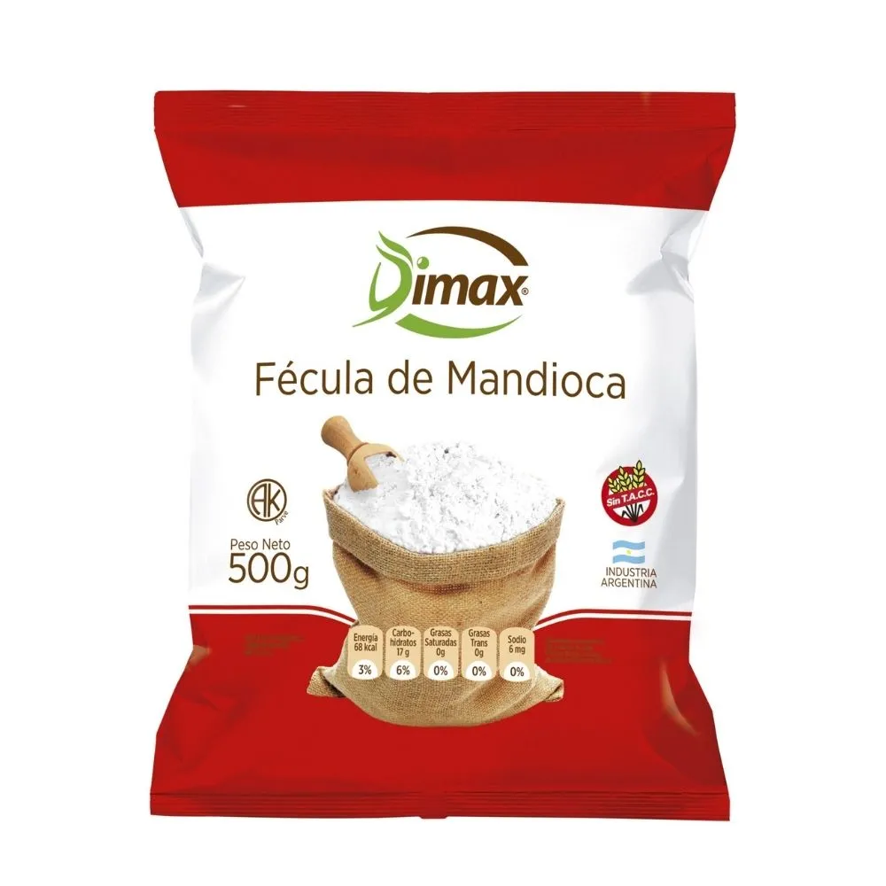 Fecula De Mandioca "dimax" Sin Tacc X 1 Kg