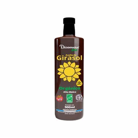 ACEITE DE GIRASOL ORGANICO "DISCOMERE" 500 ML
