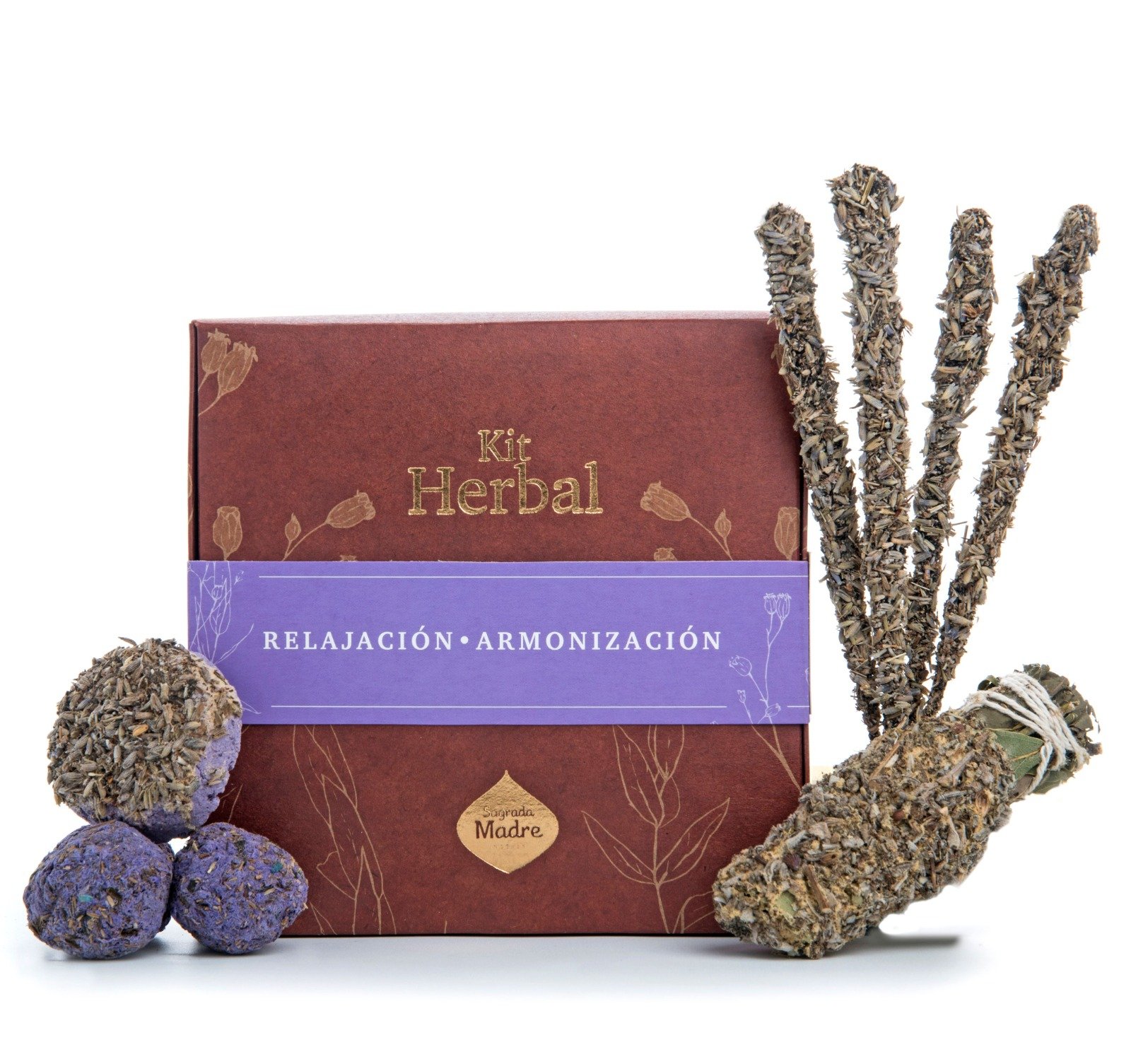 Regalos Kits "sagrada Madre" Herbal Relajacion Y Armonia