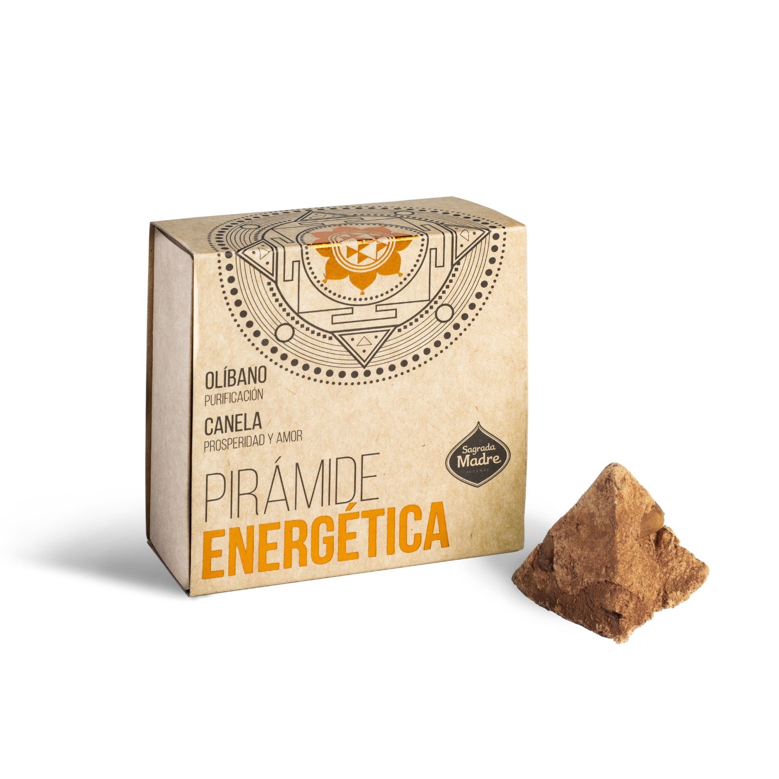 Piramide Energetica "sagrada Madre" X 4 Canela Y Olibano