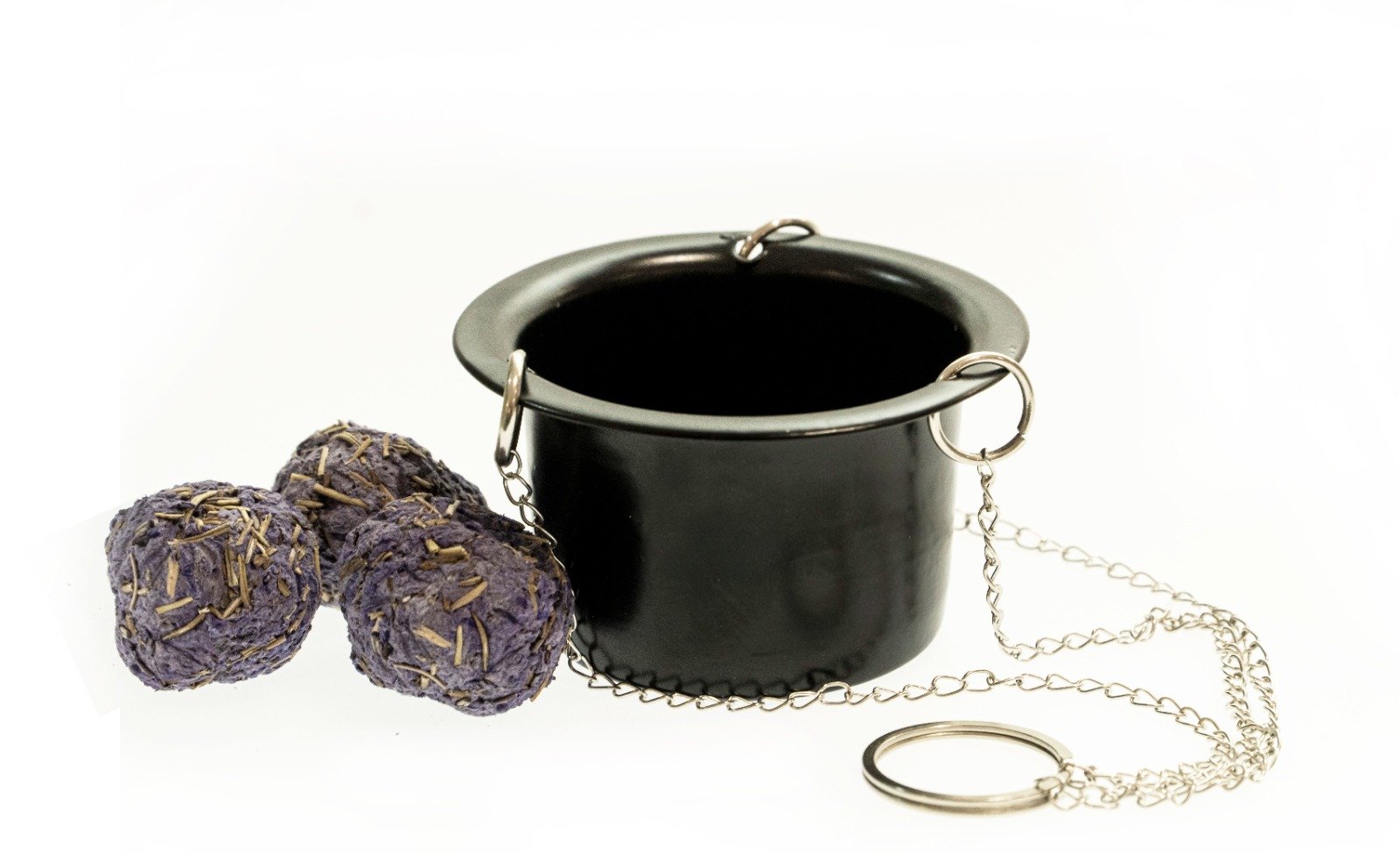 Sahumador "sagrada Madre" Acero Colgante Chico