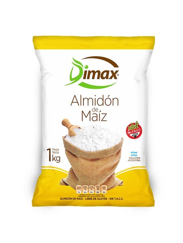 Almidon De Maiz "dimax" X 1kg