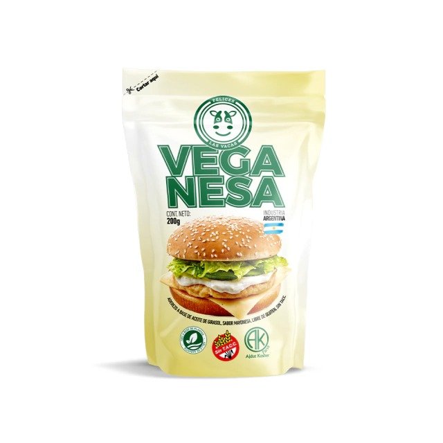 MAYONESA "FELICES LAS VACAS" VEGANESA X 200 GR