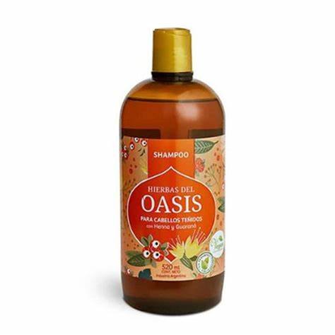 Shampoo "hierbas Del Oasis" Para Cabellos TeÑidos X 520ml