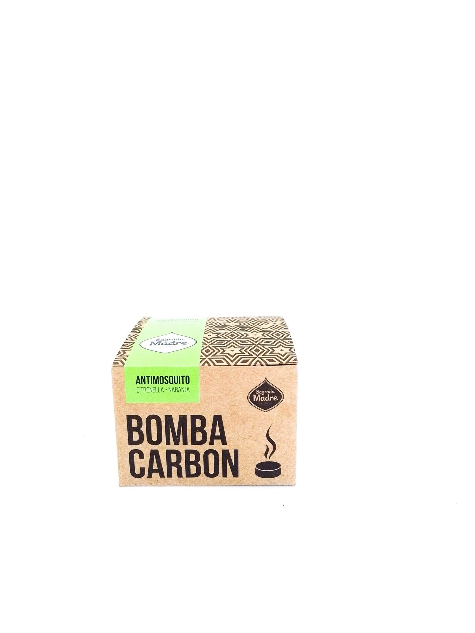 Bomba De Carboon "sagrada Madre" Antimosquito 12 U