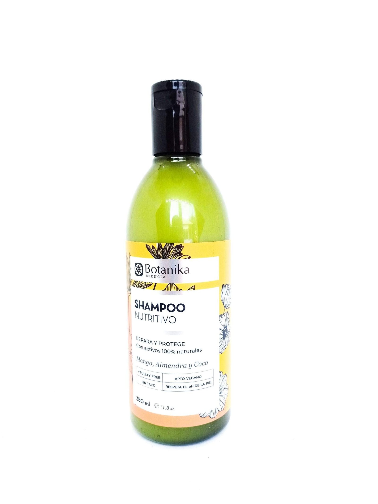 Shampoo Nutritivo "botanika"  Repara Y Protege Mango Almendra Y Coco 350ml