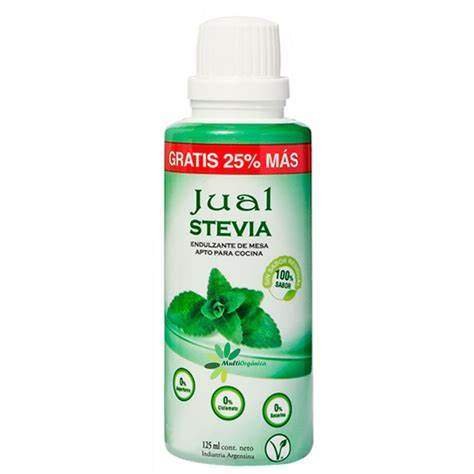 Edulcorante "jual" Stevia 125ml