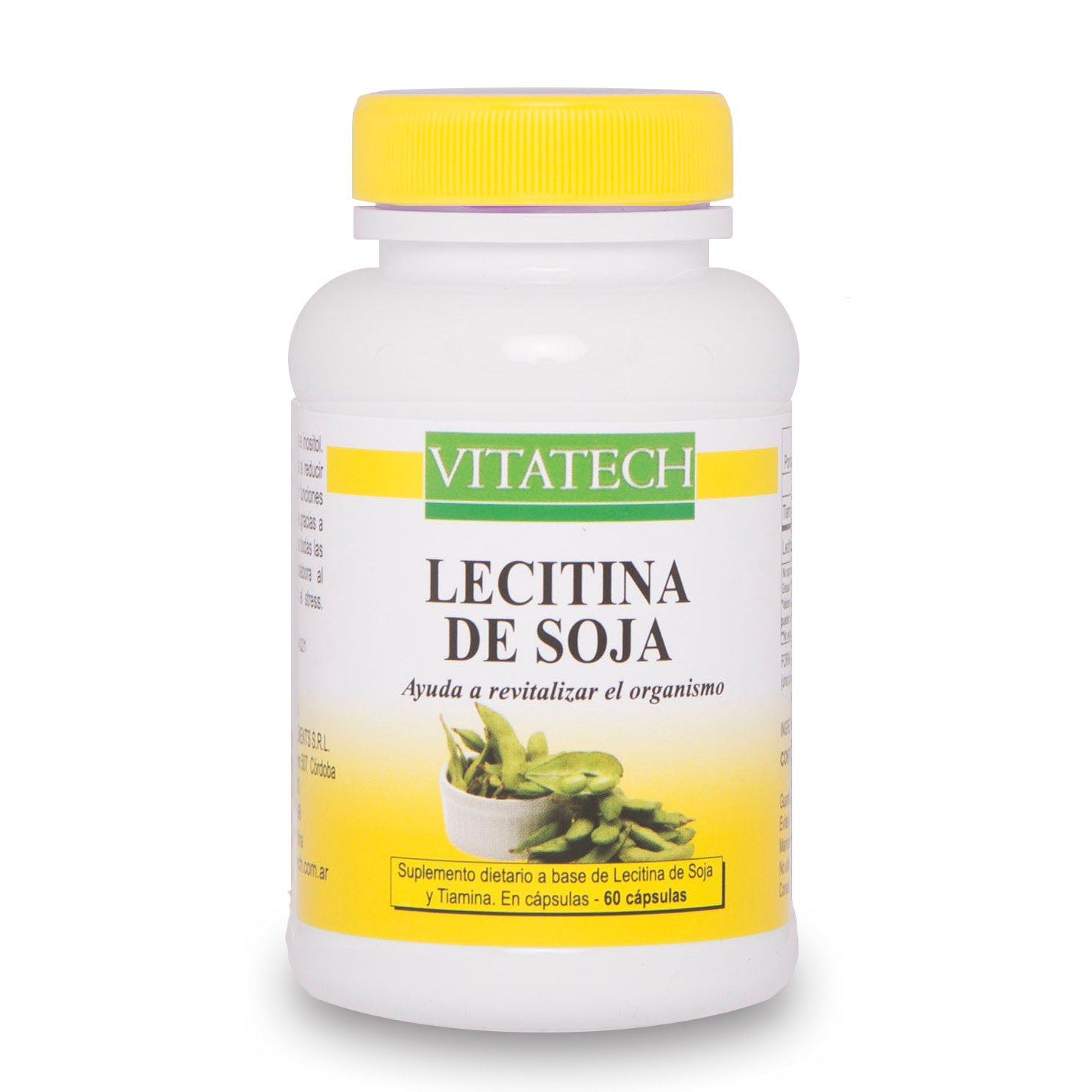 Lecitina De Soja "vitatech" X 60 Comprimidos