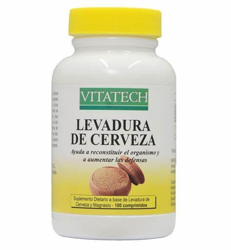 Levadura De Cerveza "vitatech" X 100 Comprimidos