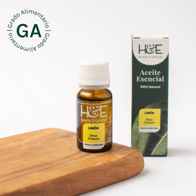 Aceite Esencial "hierbas Y Esencias" Limon 100% Natural X 10cc