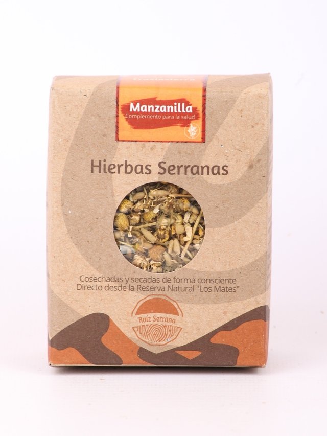 Te De Hierbas ¨raiz Serrana¨ Manzanilla. 100 Gr