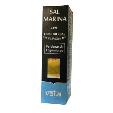 SAL MARINA "MAYADEVI" FINAS HIERBAS Y LIMON X 250 GR