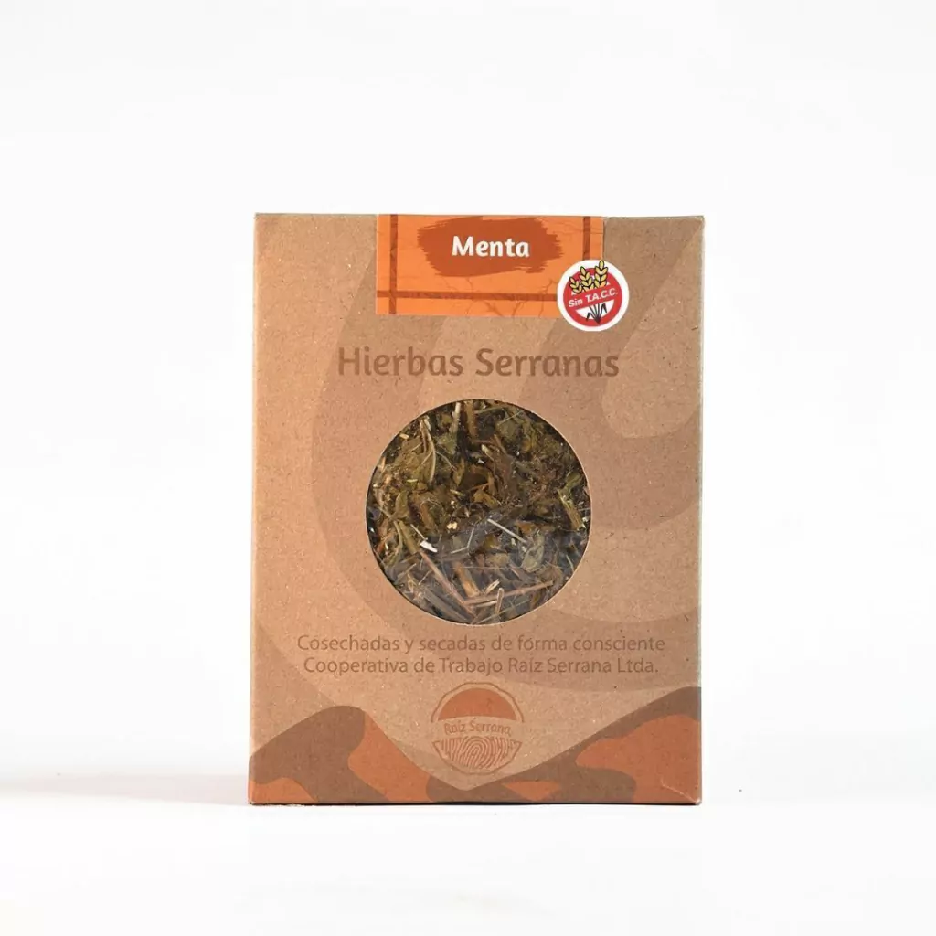Te De Hierbas ¨raiz Serrana¨ Menta. 100 Gr